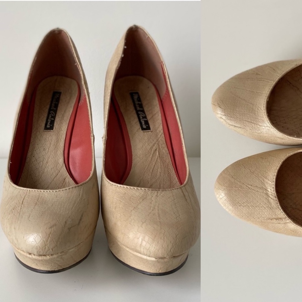 Michael Antonio | Nude Wedges